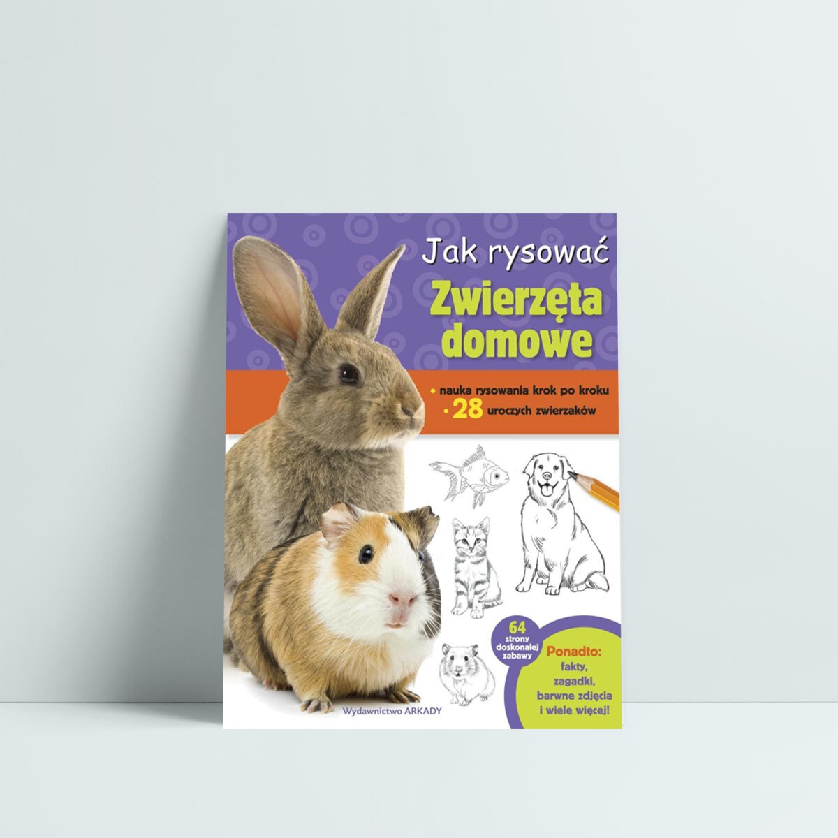 Jak rysować. Zwierzęta domowe Edukram Sklep Cogito