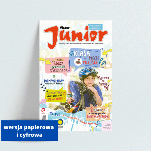 Victor Junior 5/2025 - czasopismo edukacyjne