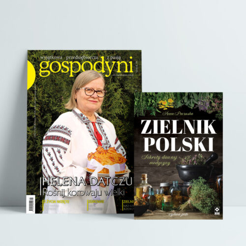2025 - Roczna prenumerata GOSPODYNI + książka Zielnik Polski w prezencie