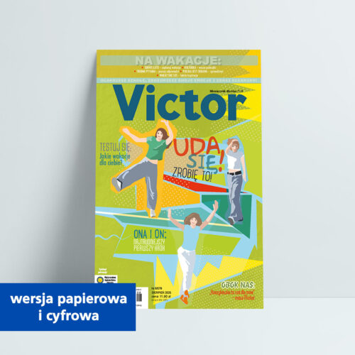 Victor 8/2025  – czasopismo edukacyjne dla nastolatków