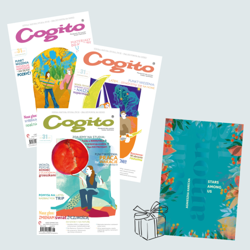 2025 - Roczna prenumerata COGITO + książka "Stars Among Us" w prezencie