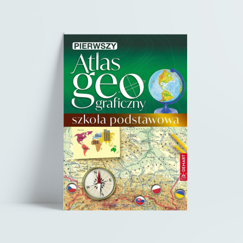 Pierwszy atlas geograficzny. Szkoła podstawowa