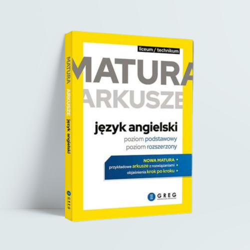 Język angielski. Poziom podstawowy i rozszerzony. Matura. Arkusze 2024-2026