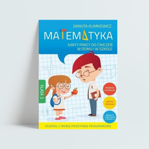 Matematyka kl.1 karty pracy do ćwiczeń  w domu i szkole