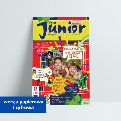 Victor Junior 11/2025 - czasopismo edukacyjne