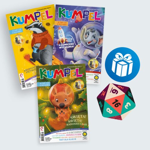 2025 - roczna prenumerata KUMPLA + GRA NIESPODZIANKA W PREZENCIE